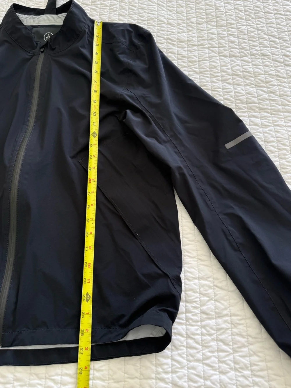 Aether Rain Jacket Men Size large Zip Up Tech Utility - Picture 11 of 13